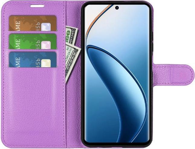 Immagine prodotto MU Classic Serie di copertine per libri in pelle Litchi (Realme 12)