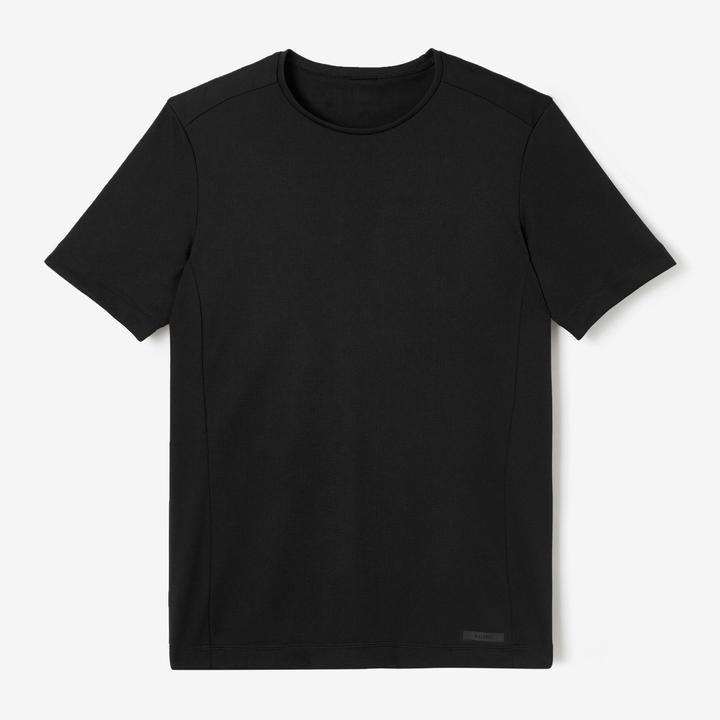 Produktbild Kalenji Laufshirt kurzarm Herren atmungsaktiv - KIPRUN 100 Dry schwarz (M)