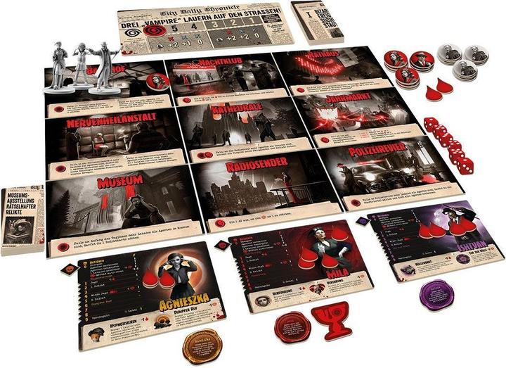 Image du produit Asmodée Jeu des connaisseurs Masters of the Night (Allemand)