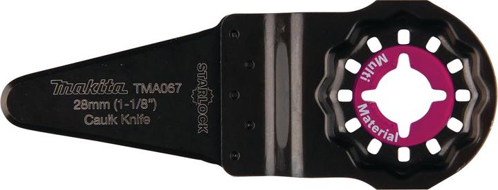 Immagine prodotto Makita B-65006 MULTITOOL attacco a punta (per stucco per finestre, taglio del silicone) TMA067 HCS