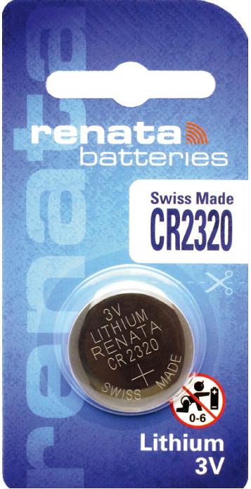 Image du produit Renata CR2320 Pile bouton CR 2320 Lithium 150 mAh 3 V 1 pc. (10 pcs, CR2320)