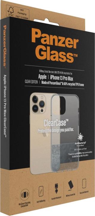 Image du produit PanzerGlass 0314 Housse de protection pour téléphone portable Transparent (Apple iPhone 13 Pro Max)