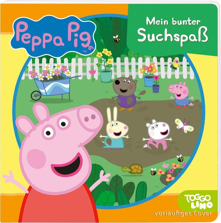 Peppa Wutz Mon jeu de recherche coloré