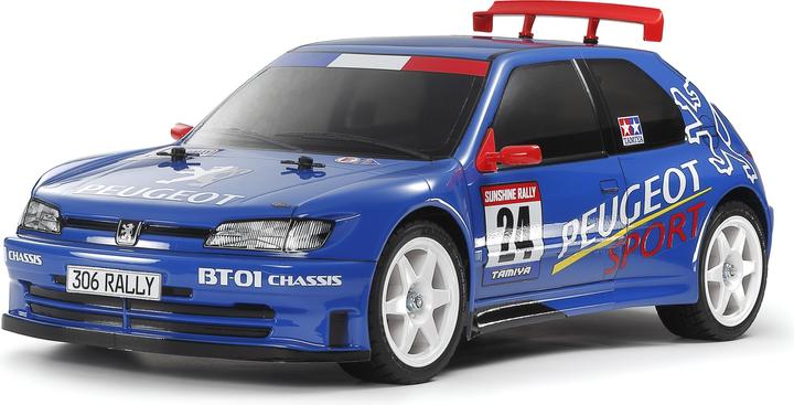 Actual product image Tamiya 1/10 RC Peugeot 306 Maxi (BT-01) (RTR Ready-to-Run)