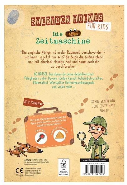 Immagine prodotto Sherlock Holmes für Kids – Die Zeitmaschine (Tedesco, Sandra Lebrun, Anja Neudert, Loïc Méhée, 2024)