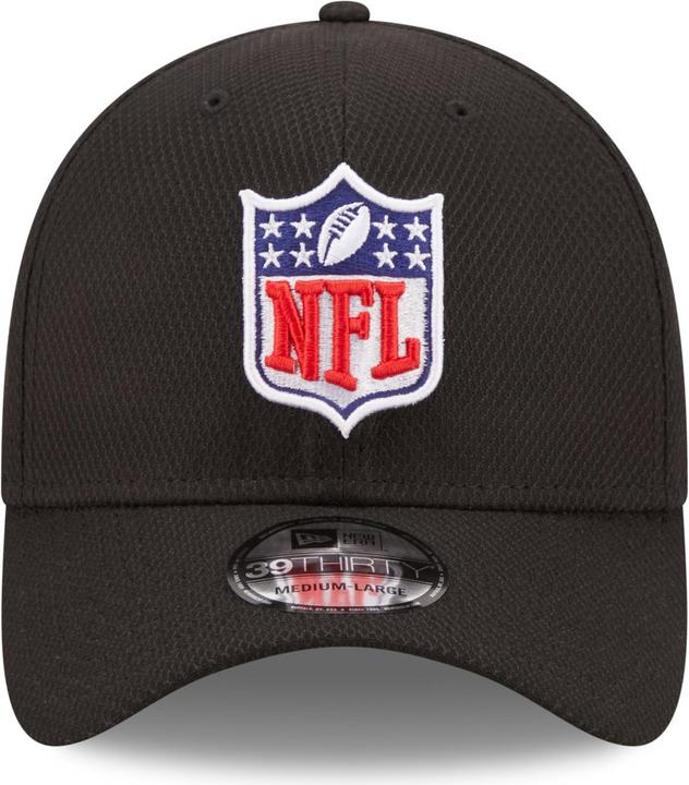 Produktbild New Era 39Thirty Diamond Era Cap - NFL SHIELD schwarz - M/L (M/L)