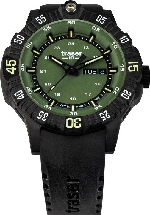 Actual product image Traser P99 Q Tactical (Diving watch, 46 mm)