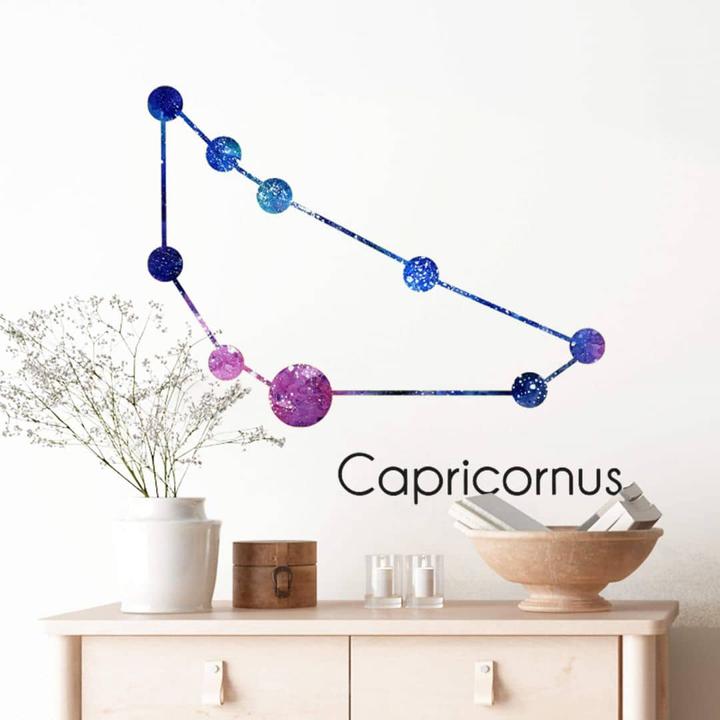 Produktbild Trenddeko Sternbild Capricornus - Steinbock (90 x 67 cm)