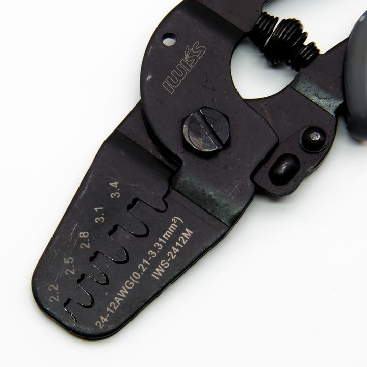 Immagine prodotto Iwiss Pinze a crimpare 2412M 0,2-3,3 mm²