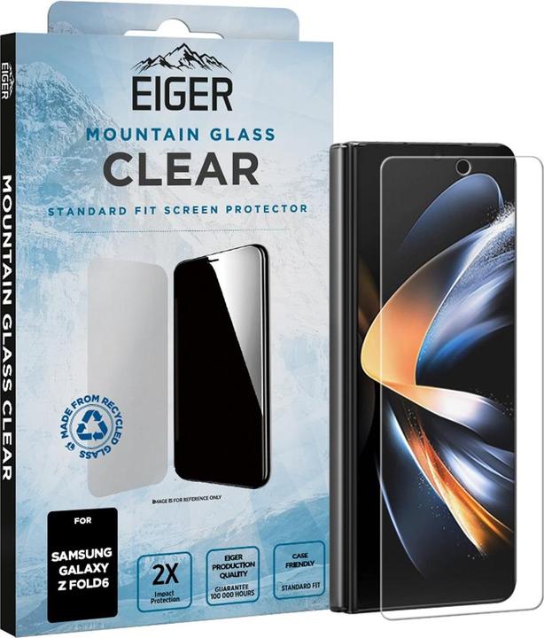 Image du produit Eiger Verre d'affichage Standard Fit Mountain Glass Clear (1 pièce(s), Samsung Galaxy S21)