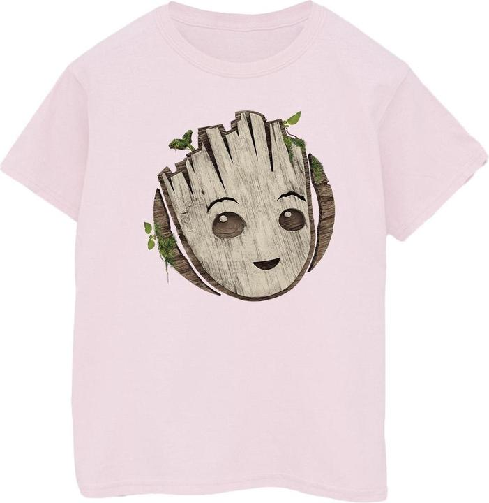 Image du produit - T-shirt AM GROOT WOODEN HEAD - Femme (L)