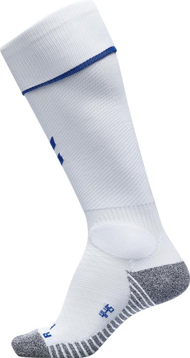 White, Dark Blue