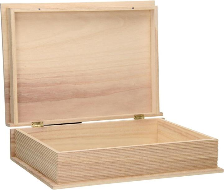 Actual product image Playwood Book shape wooden box