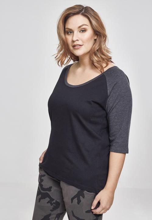 Actual product image Urban Classics Ladies 3/4 Contrast Raglan Tee (XS)