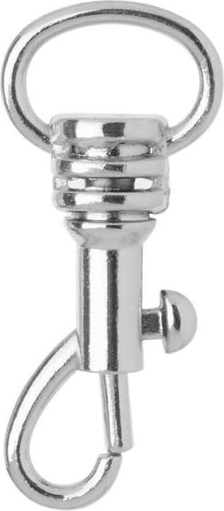 Image du produit Glorex Pendentif avec mousqueton, Ø 34 mm, 3 pièces, argenté