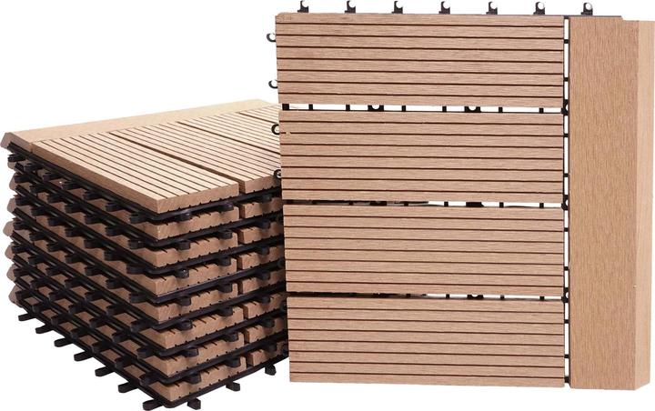 teak linear waagrecht