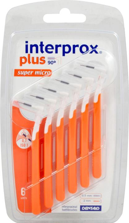 Produktbild Interprox plus super micro orange Interdentalbürst, 6 St ZBU (6 x)