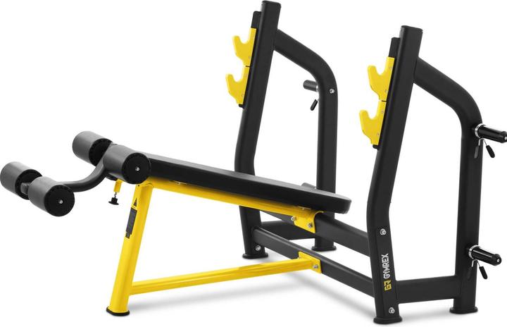 Image du produit Gymrex Banc décliné - 135 kg - 1 080 x 270 mm
