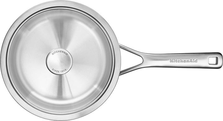 Actual product image KitchenAid 3PLY Cvd Saucepan 16cm / 1.50L Uncoated (16 cm, Saucepan, Stainless steel)