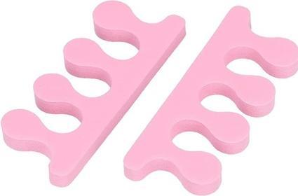 Tools for Beauty T4B MIMO Toes Separators for Pedicure Pink