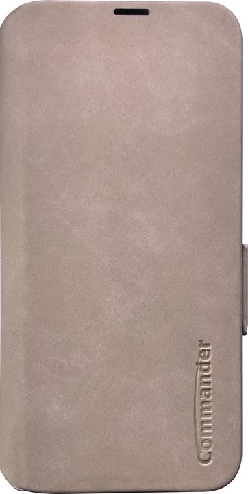 Productafbeelding Peter Jäckel COMMANDER BOEK CASE ELITE Beige voor Apple iPhone 15 Pro (Apple iPhone 15 Pro)