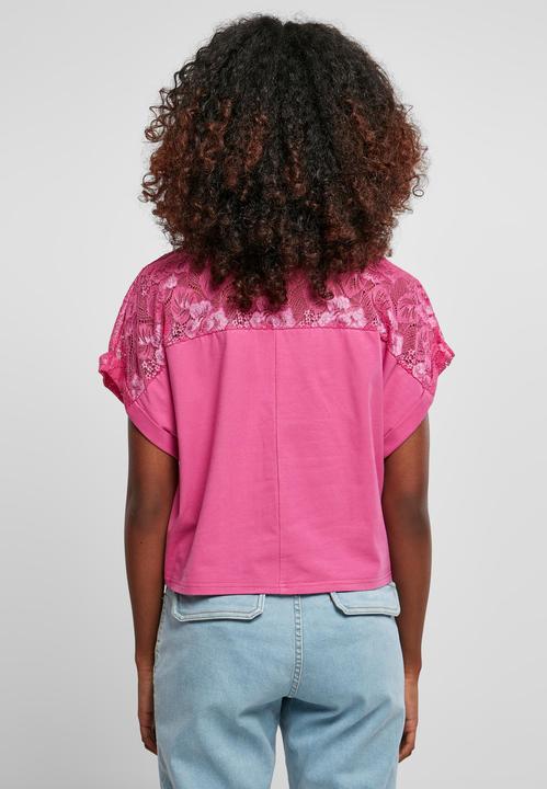 Image du produit Urban Classics Ladies Short Oversized Lace Tee - 12492 (XL)