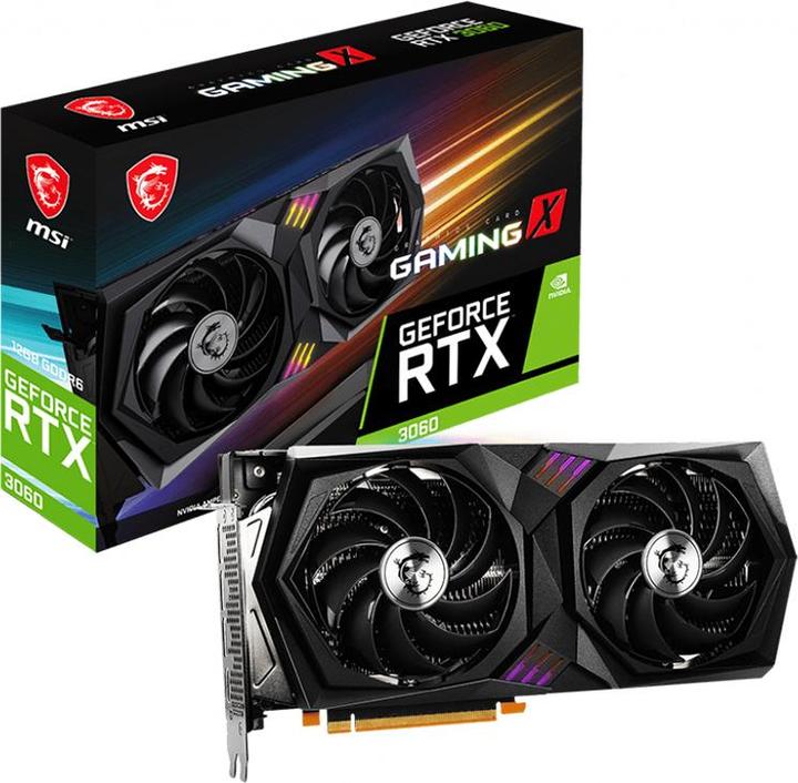 Immagine prodotto MSI GeForce RTX 3060 Gaming X 12G (12 GB)