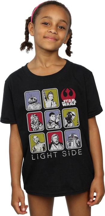 Image du produit Star Wars - T-shirt THE LAST JEDI MULTI CHARACTER - Fille (128)
