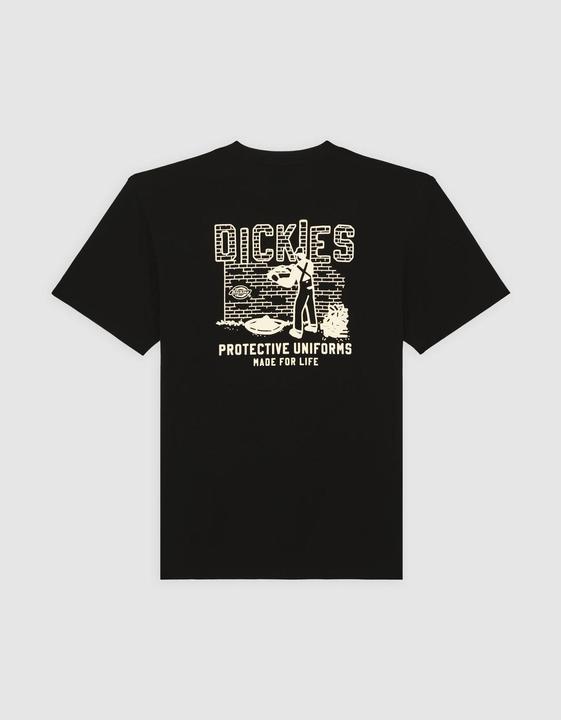Actual product image Dickies Bricklane Ss Tee Black (L)
