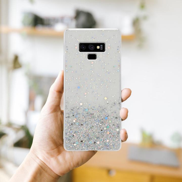 Produktbild Cadorabo TPU Cover funkelnder Glitter (Samsung Galaxy Note 9)