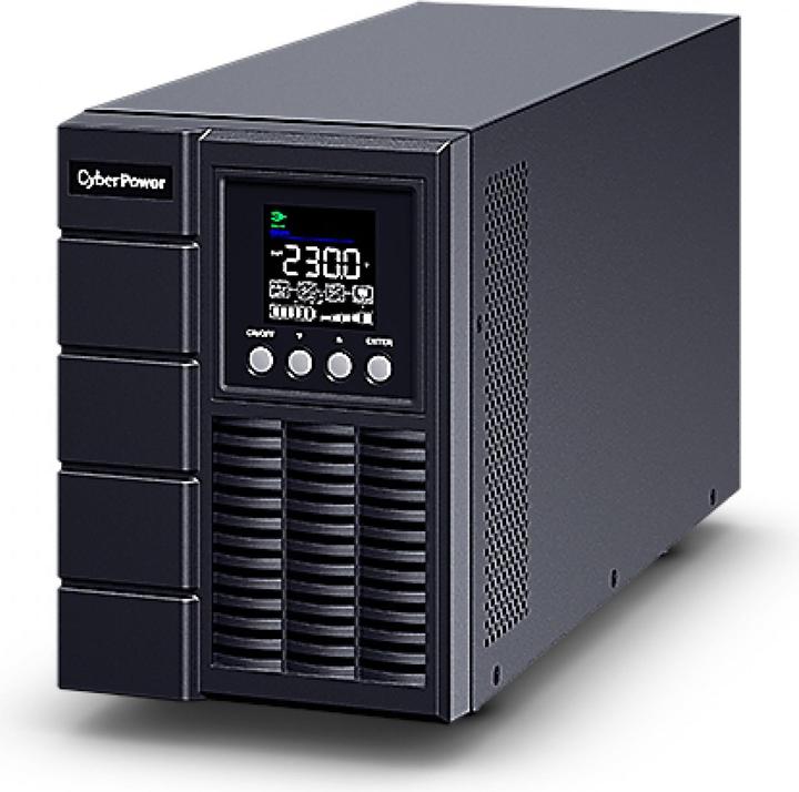 Actual product image Cyberpower OLS1500EA-DE Double conversion UPS 1500VA/1350W LCD SNMP Slot dt.Software (1500 VA, 1350 W, Online double converter UPS)