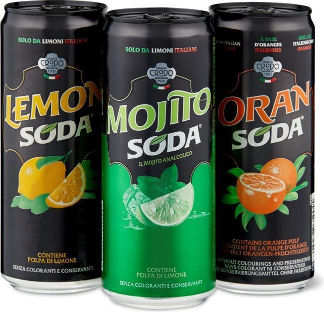 Actual product image Crodo Lemonsoda Mojito (24 x 33 cl)
