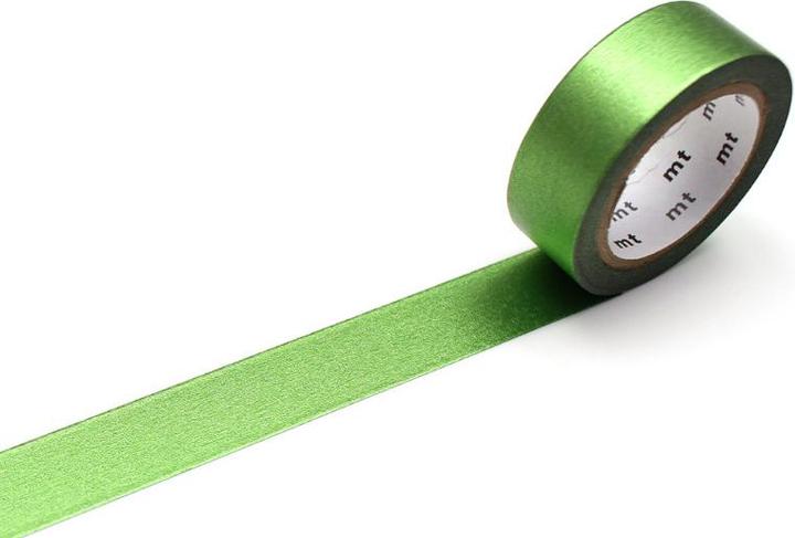 Actual product image MT Klebeband Washi Masking Tape Basic Hohe Helligkeit Gelbgrün 15mmx7m (15 mm)