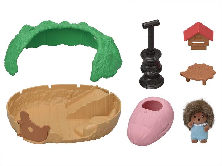 Actual product image Sylvanian Families Baby Hedgehog Hideout
