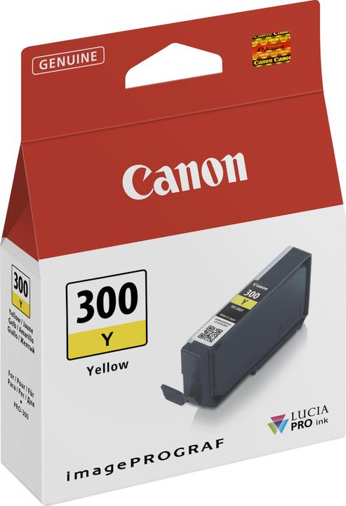 Actual product image Canon PFI-300 Y yellow (Y)