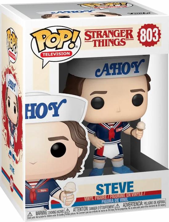 Produktbild Funko POP! - Stranger Things: Steve (Hat & Ice Cream)