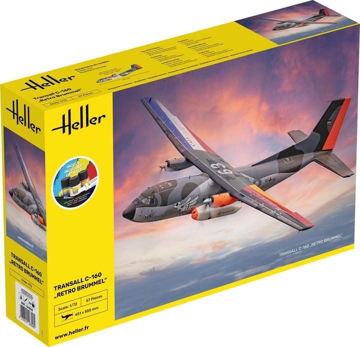 Image du produit Heller Kit De Démarrage Transall C-160 Retro Brummel