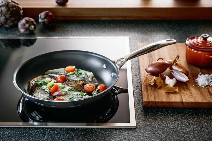 Immagine prodotto Le Creuset Inoltre (20 cm, Padella per friggere, Acciaio inossidabile)