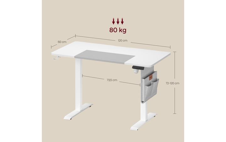 Produktbild Songmics Tischgestell mit Platte (120 x 60 x 120 cm)