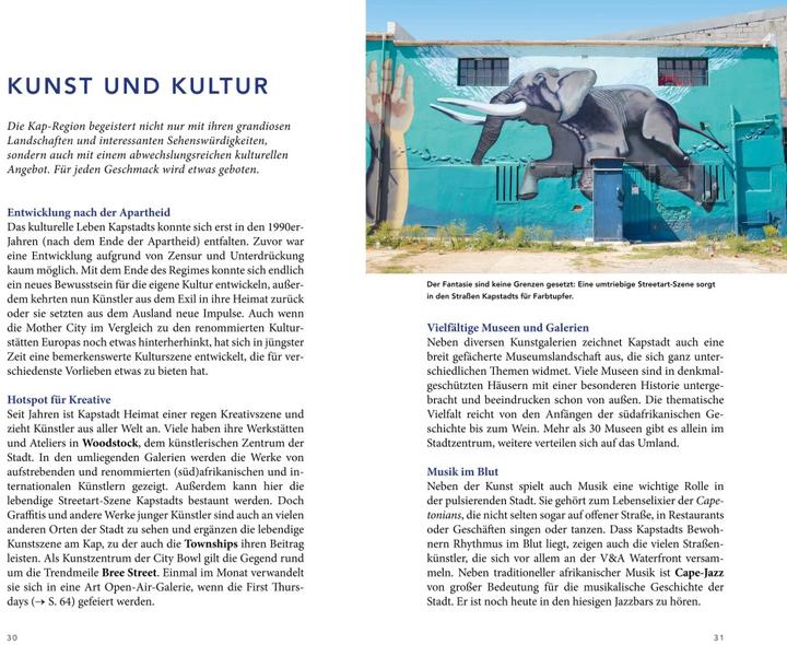 Actual product image MERIAN Reiseführer Kapstadt mit Winelands & Garden Route (German, Sandra Vartan, 2021)
