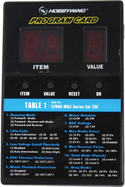 Produktbild Hobbywing Programmierbox