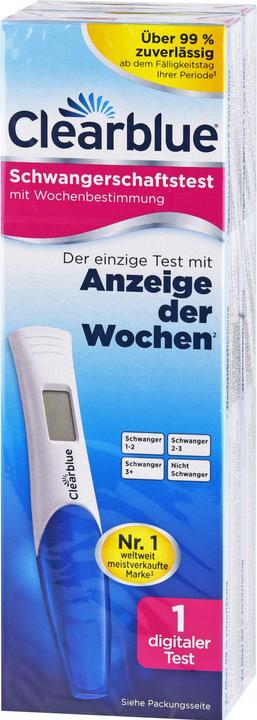 Actual product image Clearblue Pregnancy test (1 x)