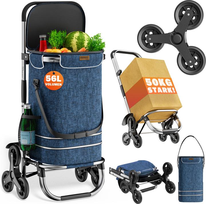 Actual product image Monzana 2in1 Shopping Trolley