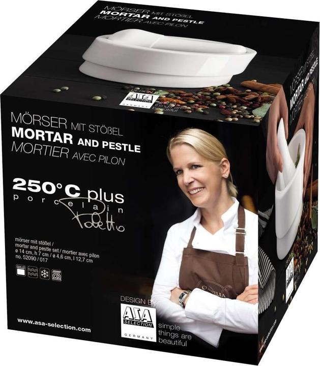 Actual product image ASA Selection Mortar with pestle 250°C Plus