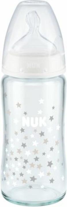 Produktbild NUK GLASFLASCHE 240 TEMPERATURANZEIGE 0-6