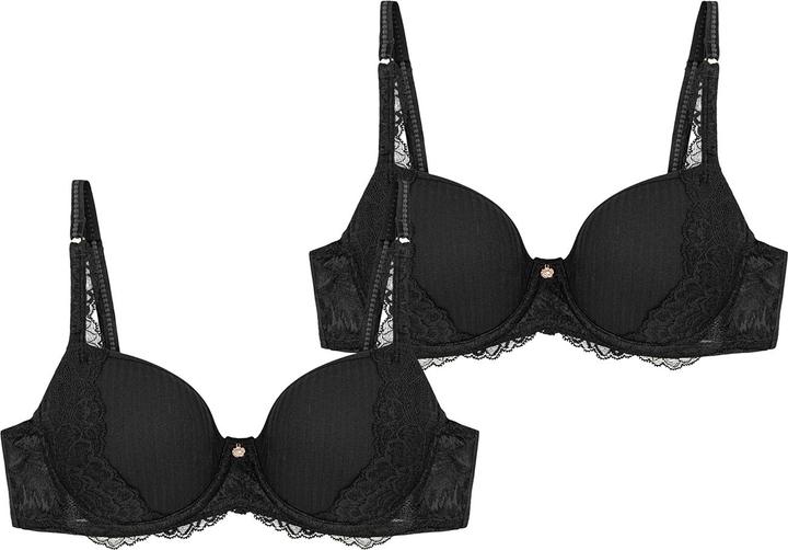 Actual product image Triumph Peony Florale underwired bra (95 E, pack of 2)