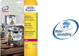 Actual product image Avery weatherproof labels
