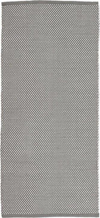 Liv Interior Tapis à pois 70 cm x 140 cm, Gris (70 x 140 cm)