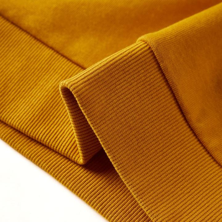Immagine prodotto VidaXL Felpa da bambino ocra 116,Materiale: 100 % cotone,Colore (116)