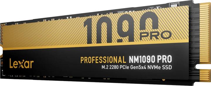Produktbild Lexar SSD 4TB NM1090 Pro M.2 2280 NVMe PCIe 5.0 intern retail (4000 GB, M.2 2280)